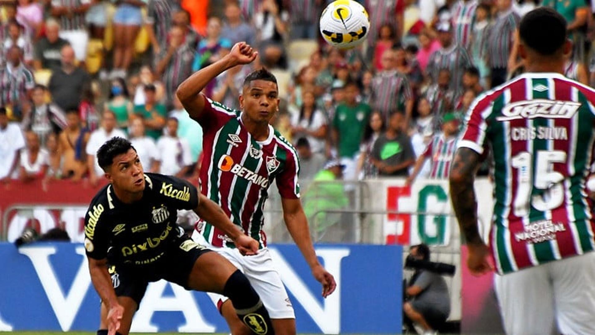 Fluminense x Santos - David Braz