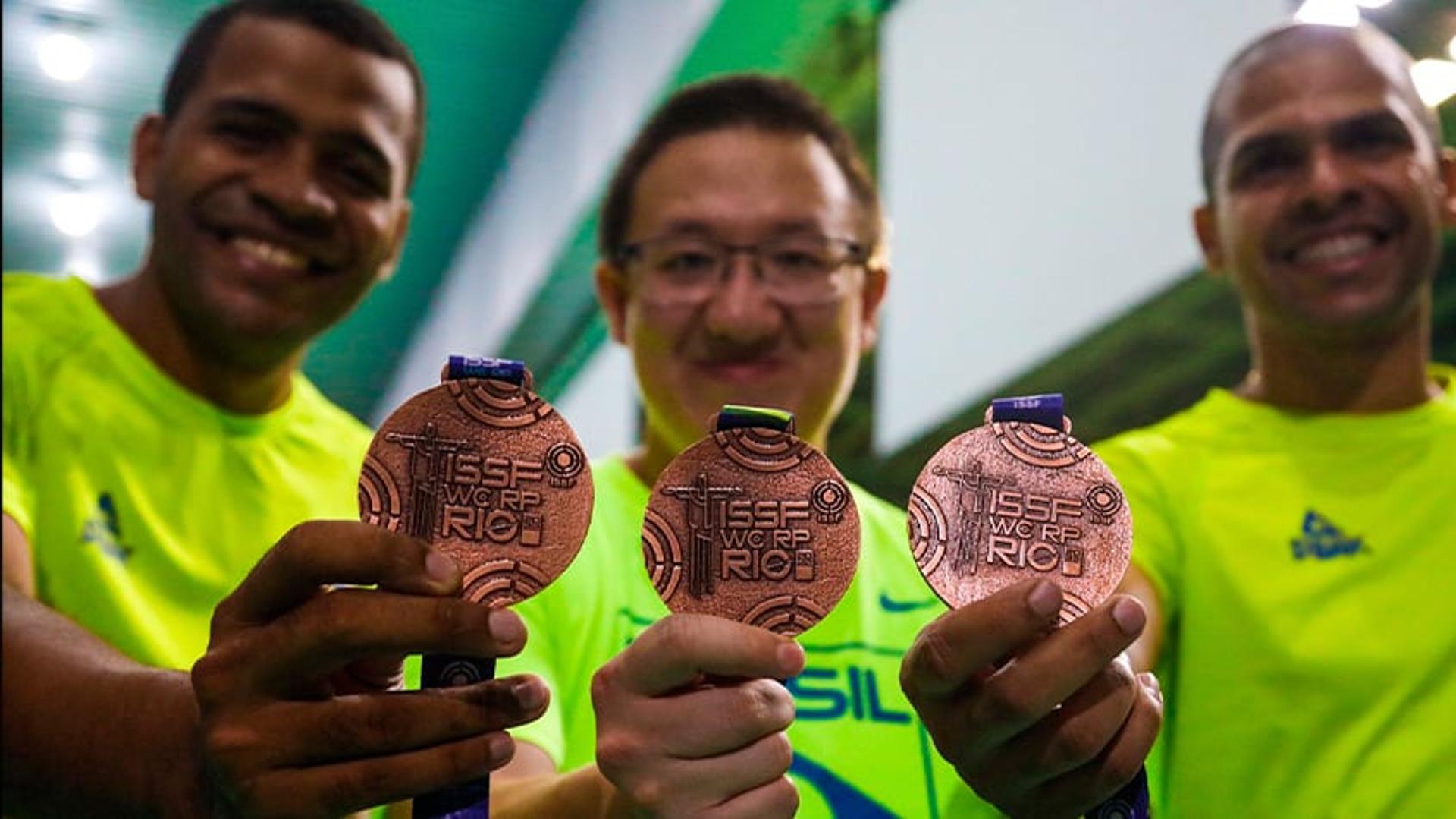 Brasil Bronze na Copa do Mundo de Tiro Esportivo