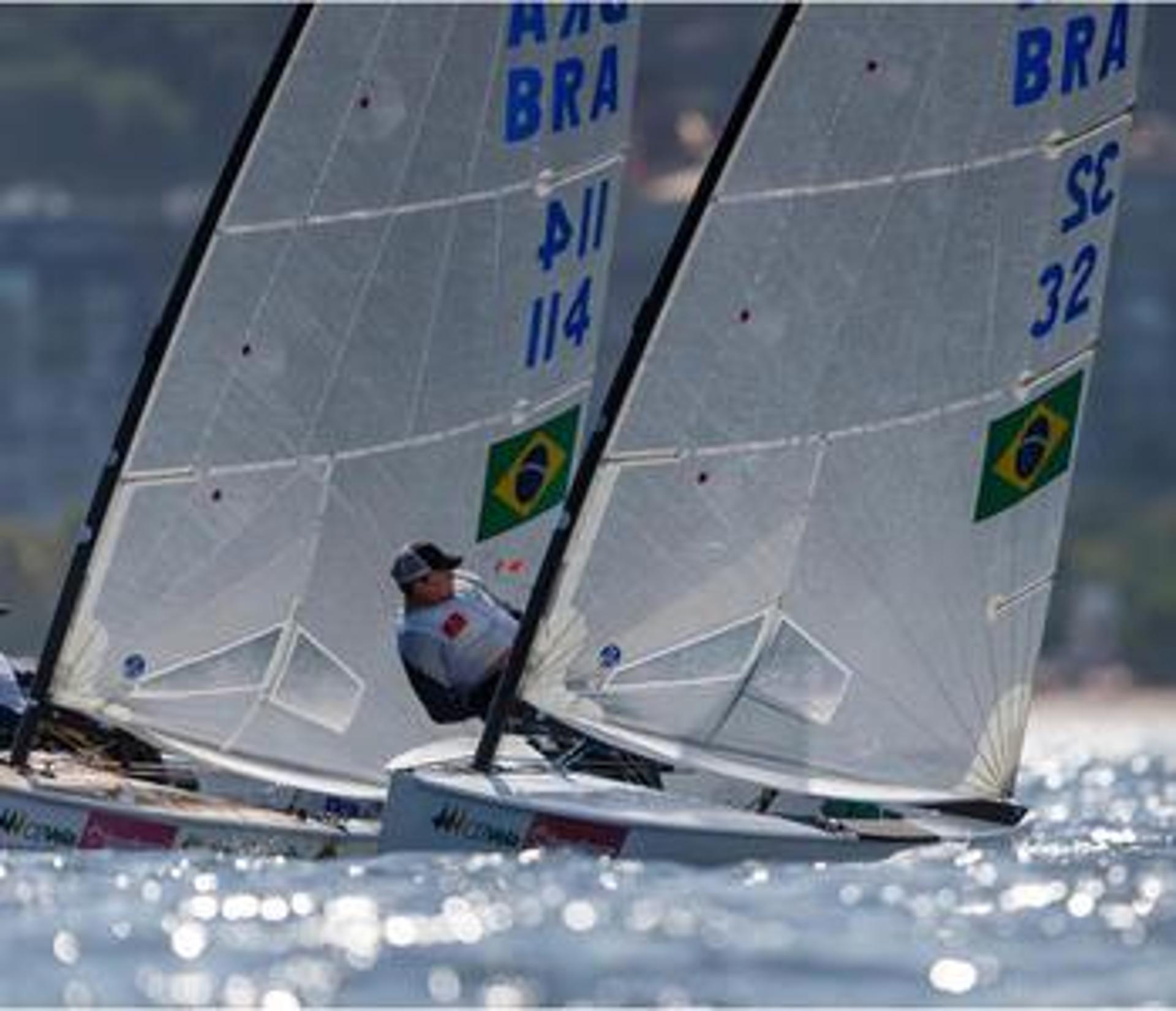 Regata da classe Finn (Foto: Divulgação/CBVela)