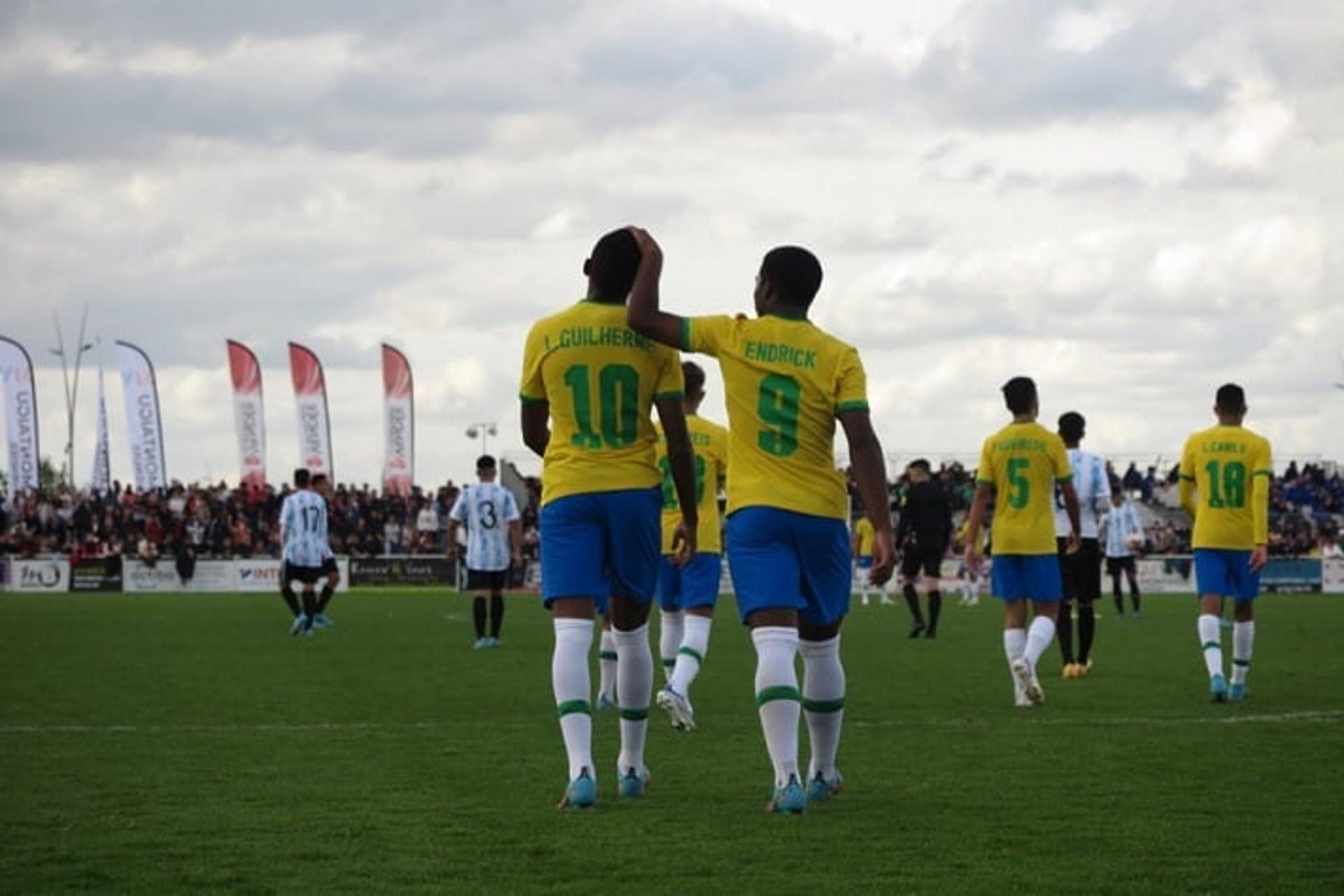 Luis Guiherme e Endrick - Seleção sub-17