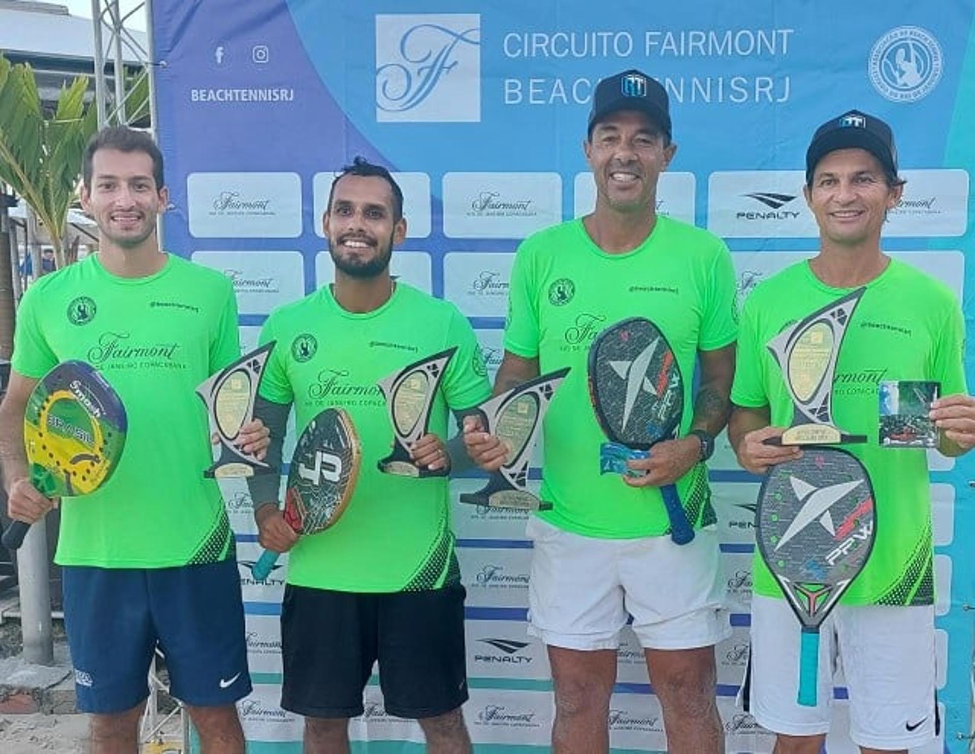 Campeões da categoria A (Open) na 2ª etapa do Circuito Fairmont