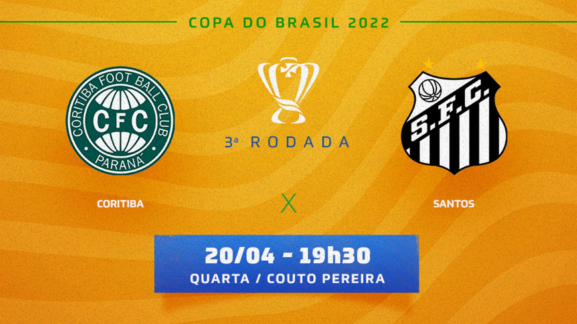 Chamada - Coritiba x Santos