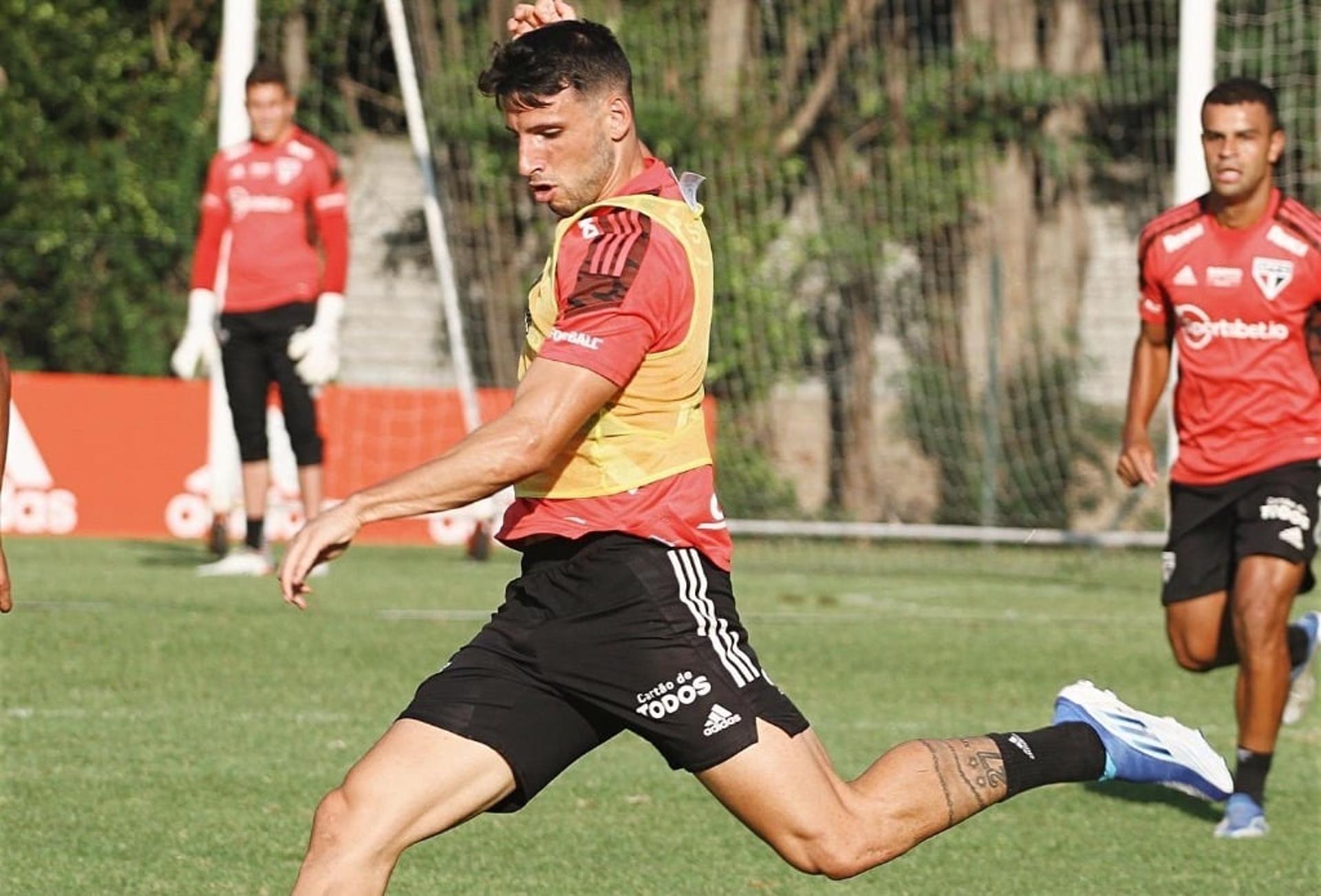 Treino São Paulo 25/04