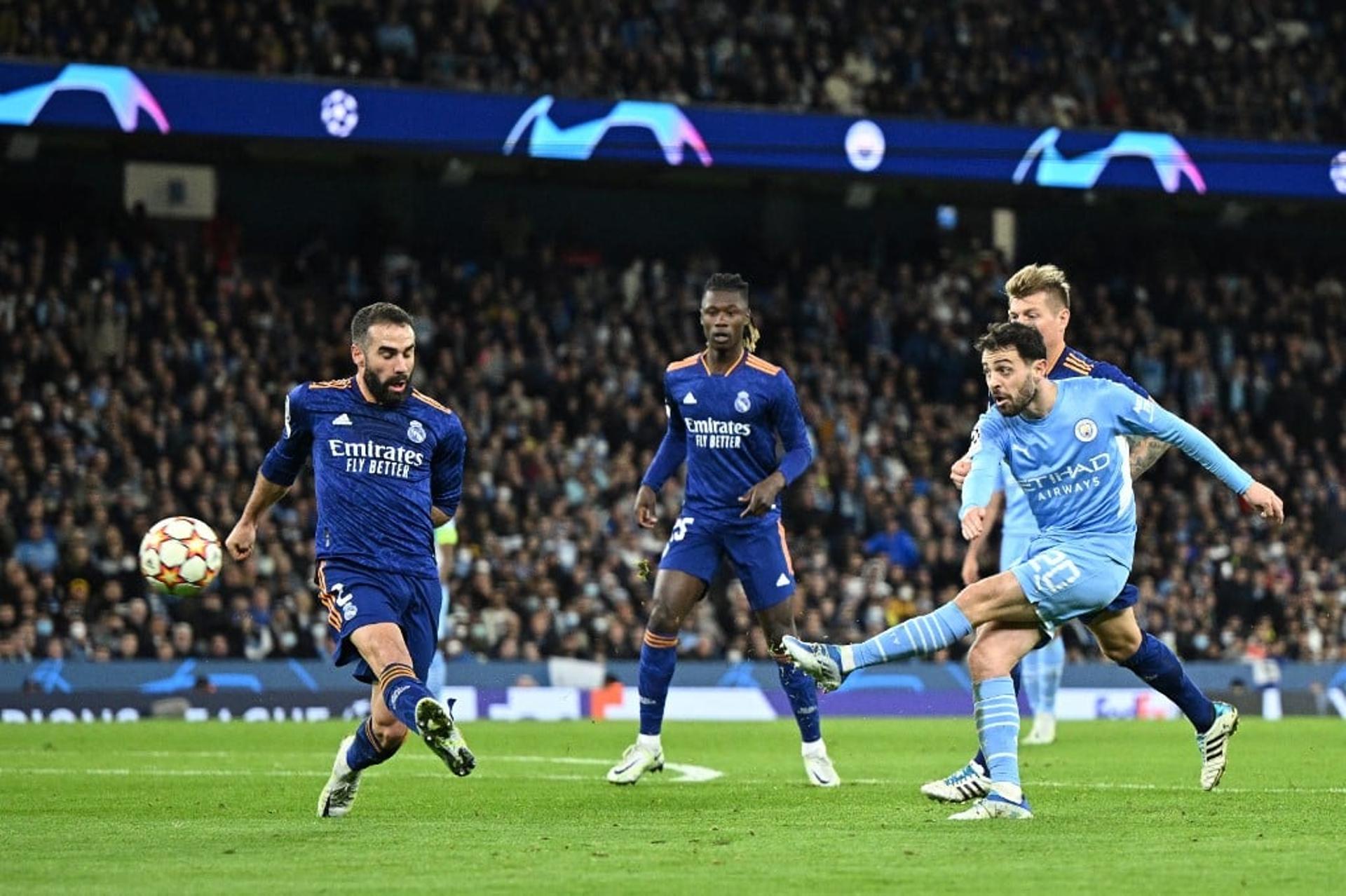 Manchester City x Real Madrid - Bernardo Silva