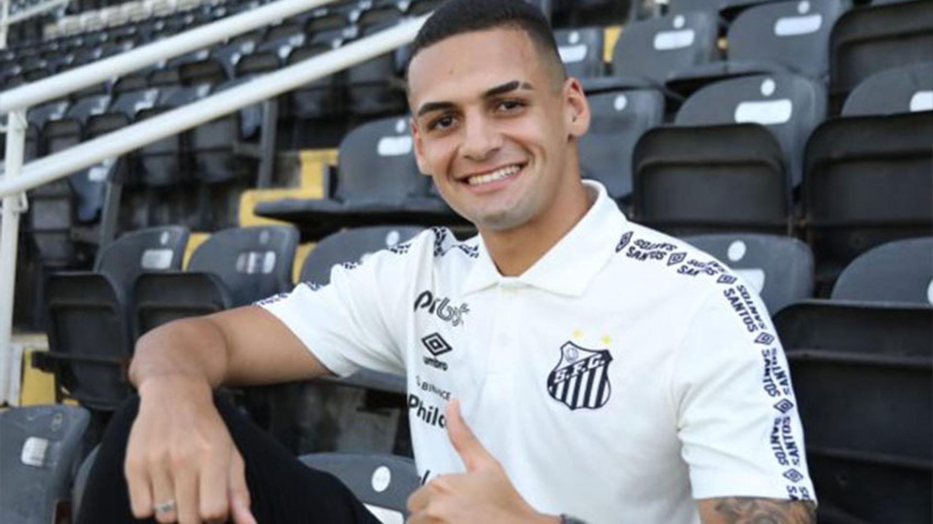 Renovação Kaiky com o Santos