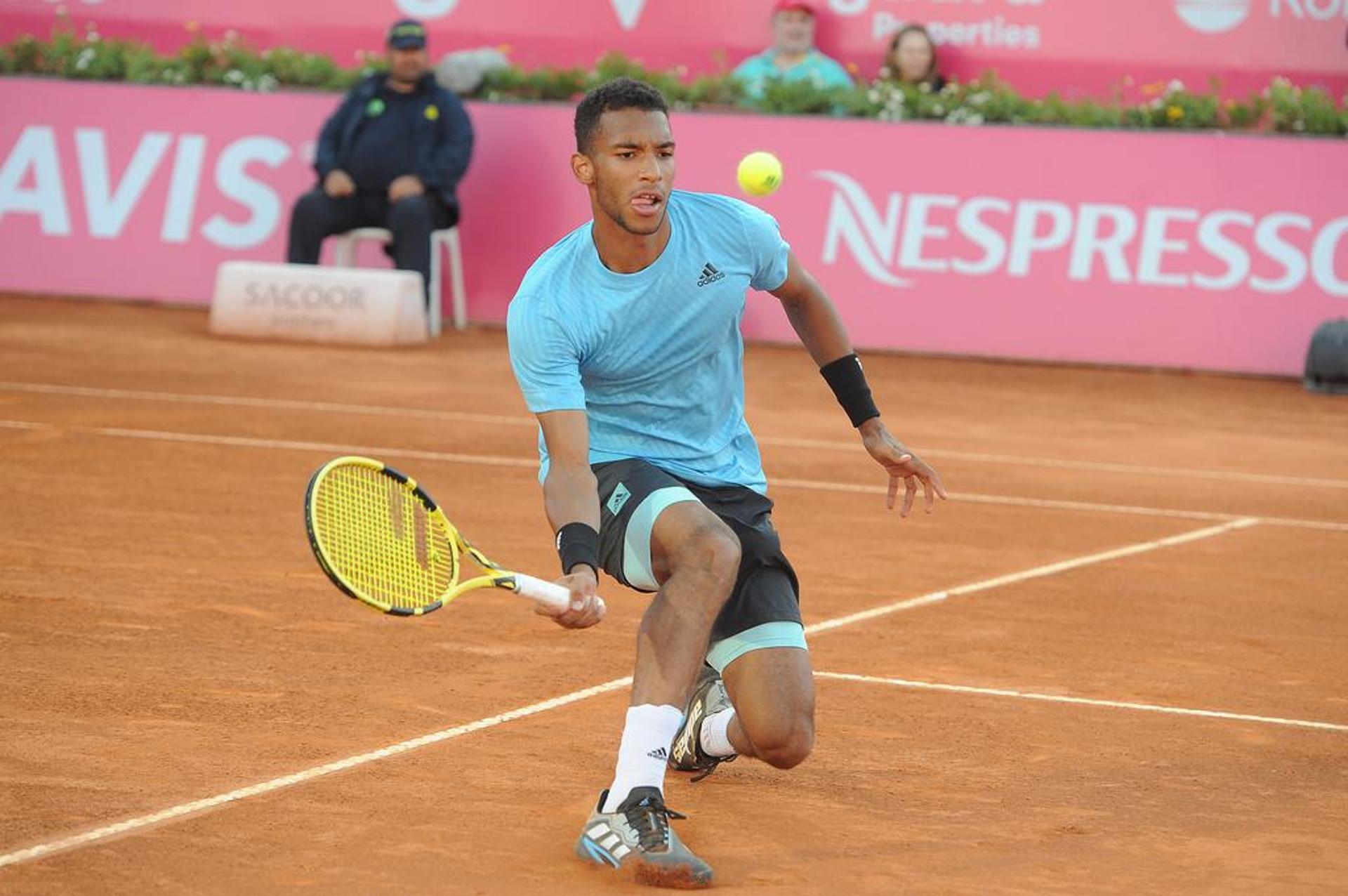 Felix Auger Aliassime em estreia do ATP de Estoril