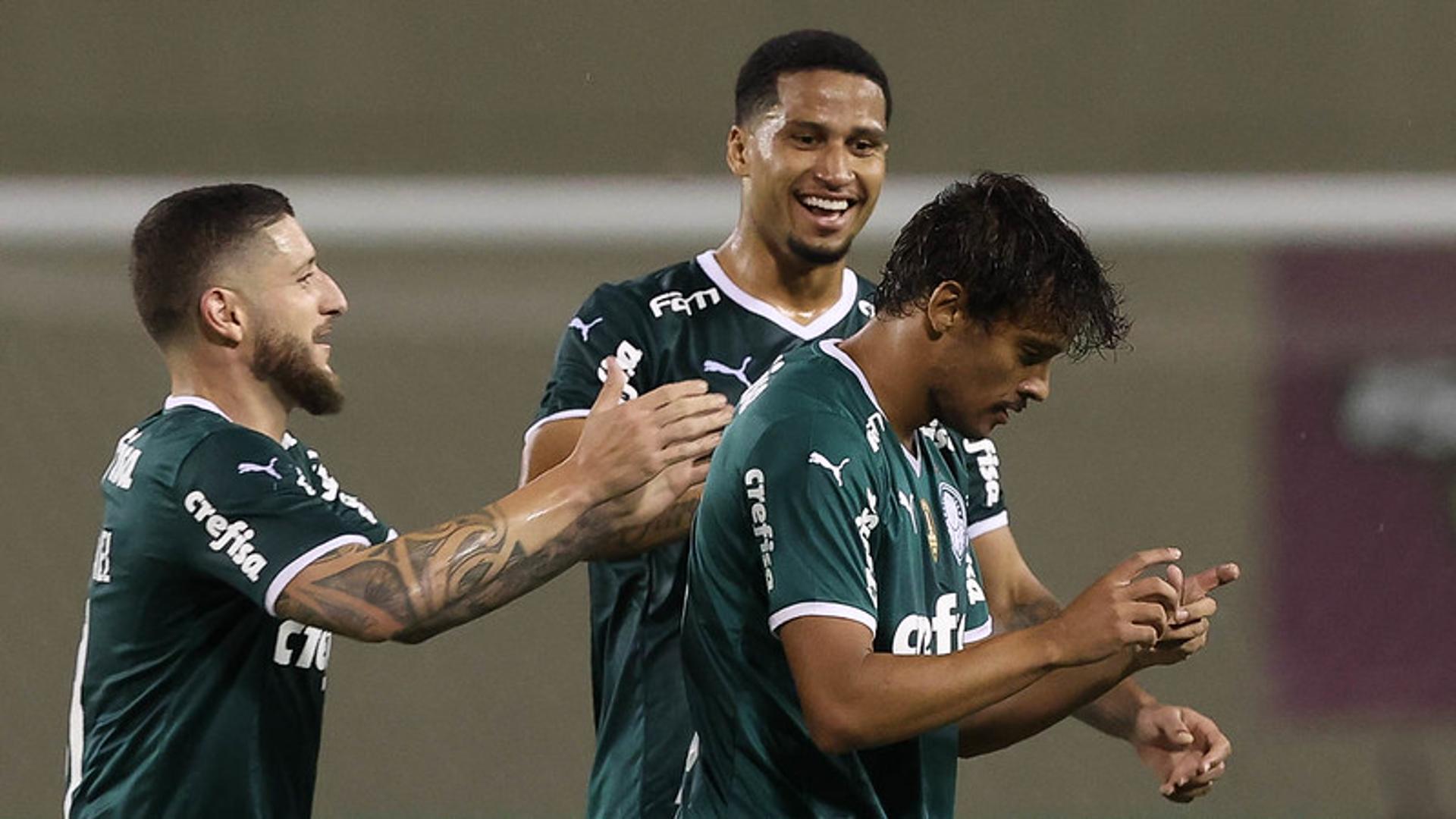 Palmeiras x Juazeirense - Comemoração Palmeiras