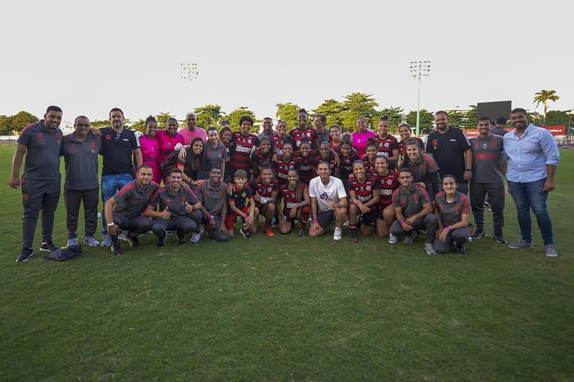 Flamengo Futebol Feminino Filipe Luís