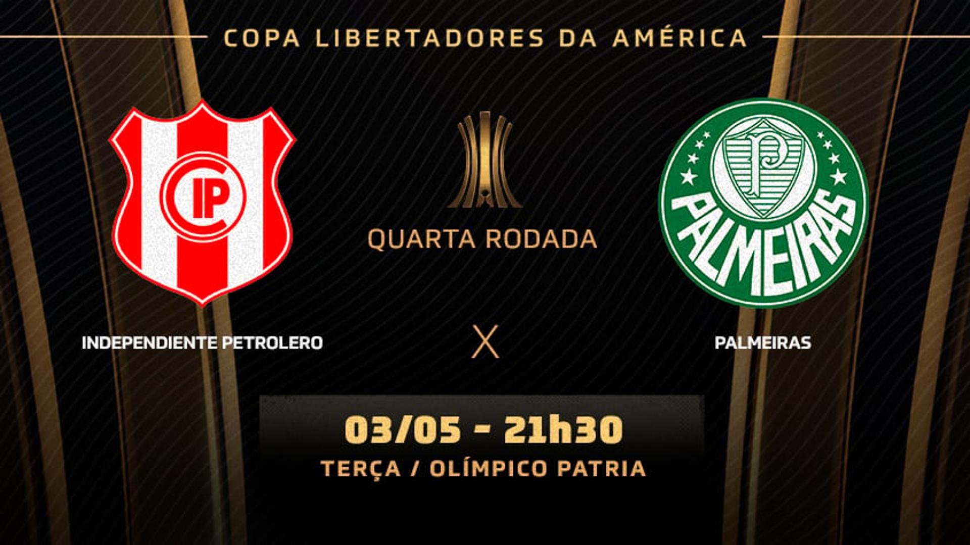 Chamada - Independiente Petrolero x Palmeiras