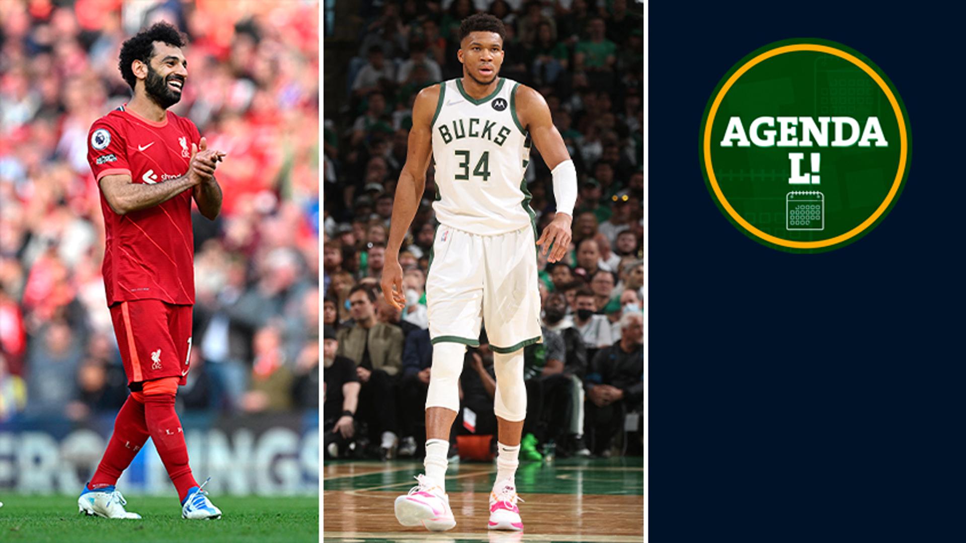 Agenda do Dia - Liverpool e Milwaukee Bucks