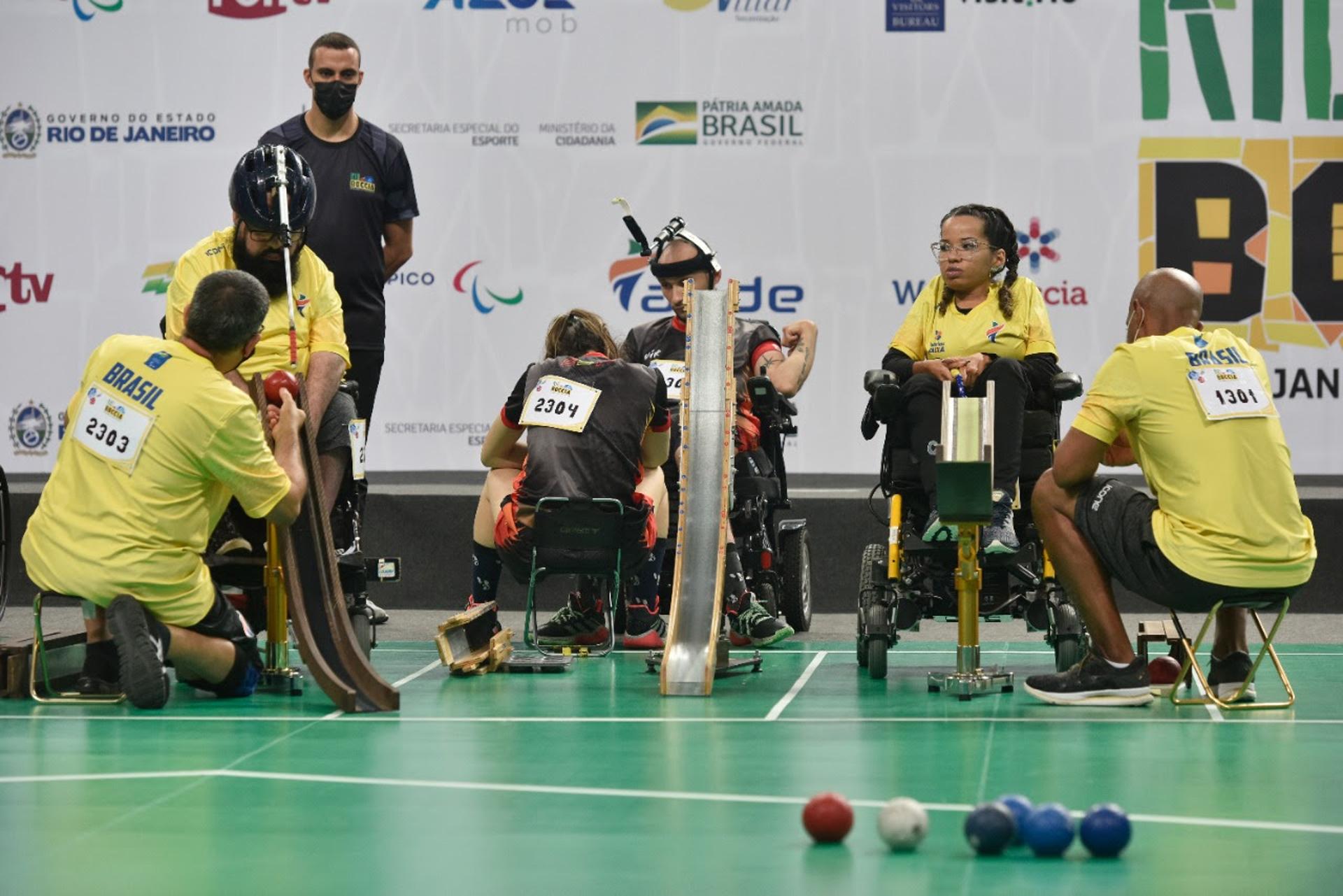 conquista sete medalhas na Copa do Mundo de Bocha