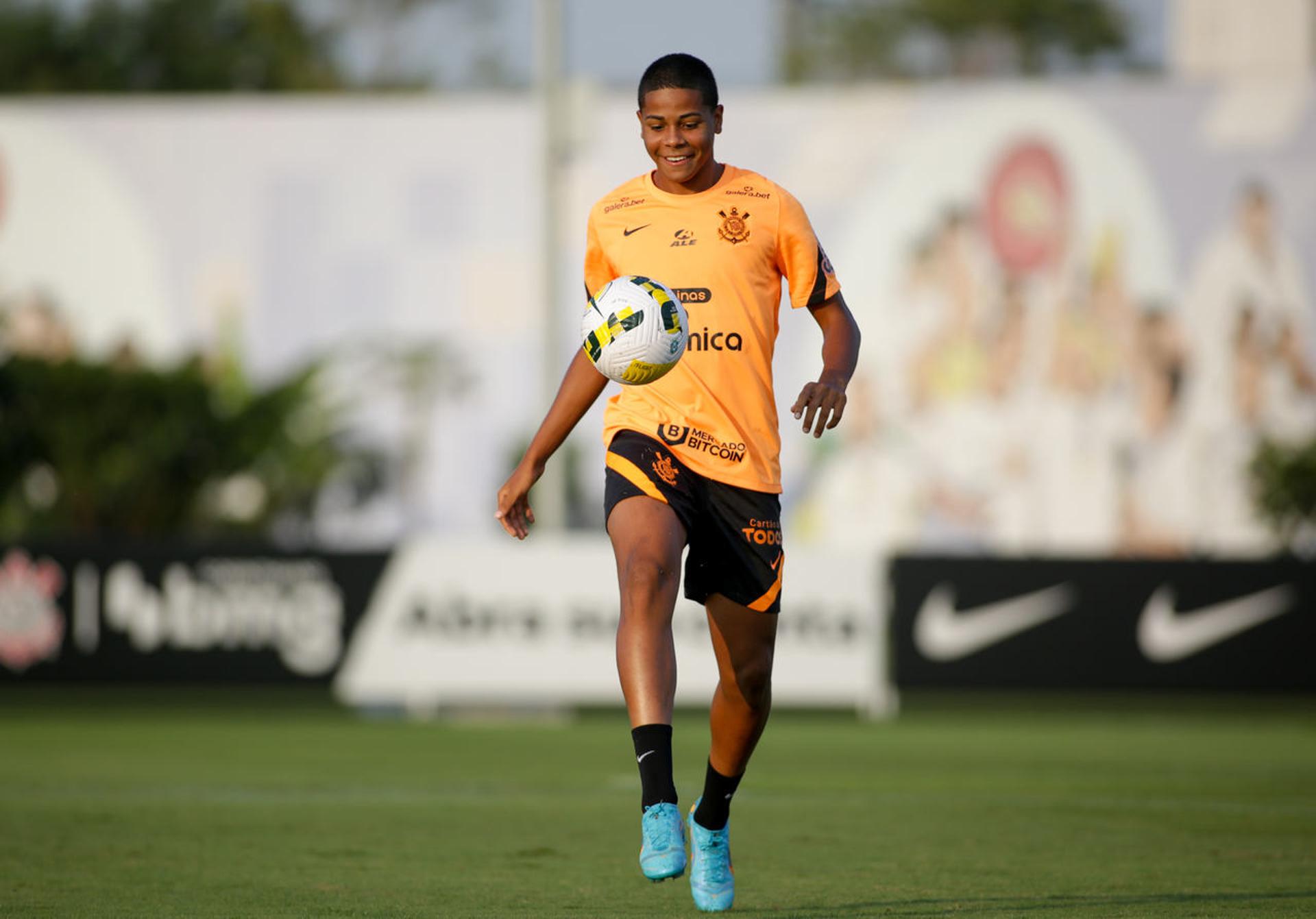 Treino Corinthians - Wesley