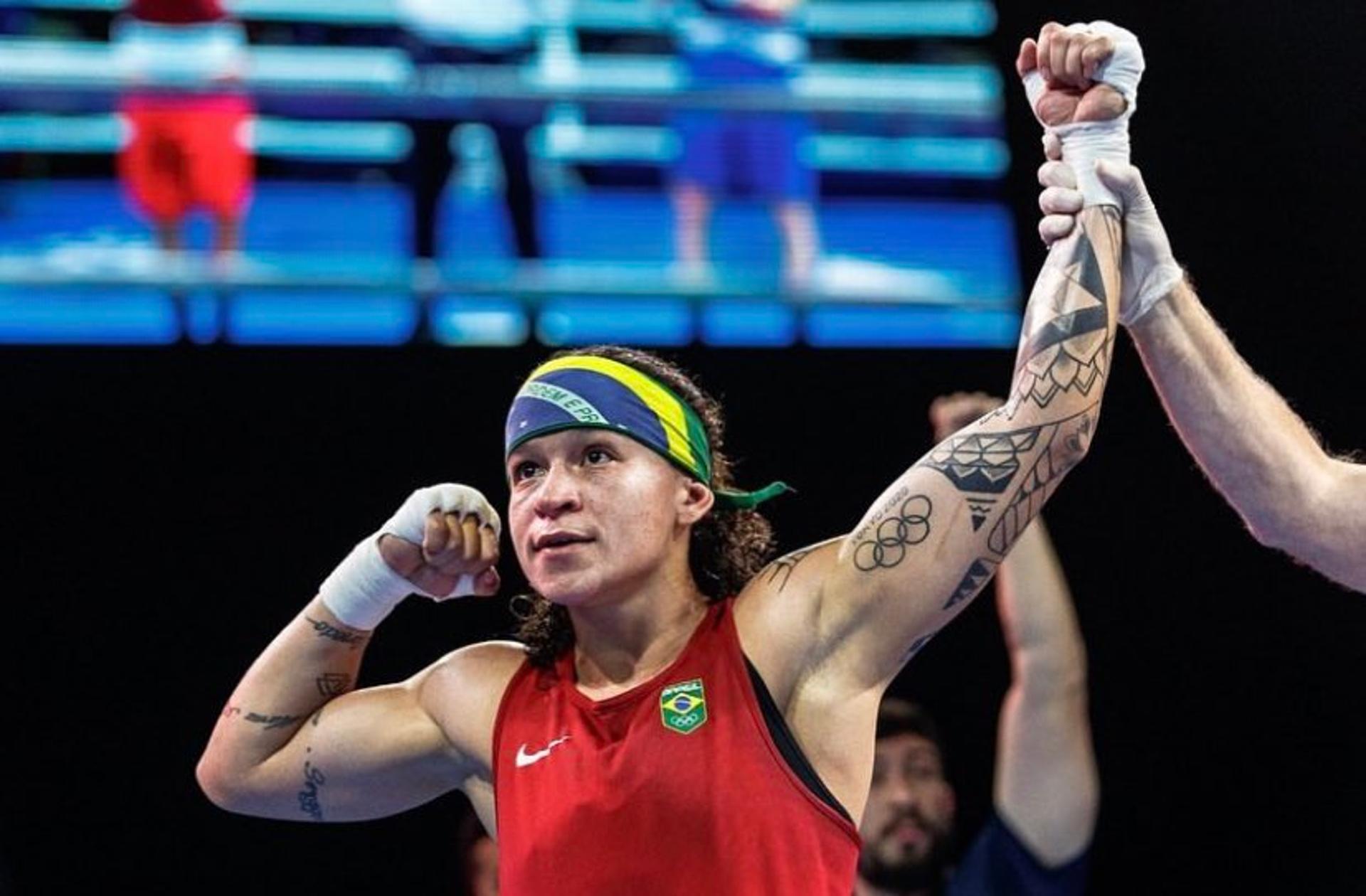 Beatriz Ferreira já garantiu medalha em Istambul (Foto: IBA/Boxing)