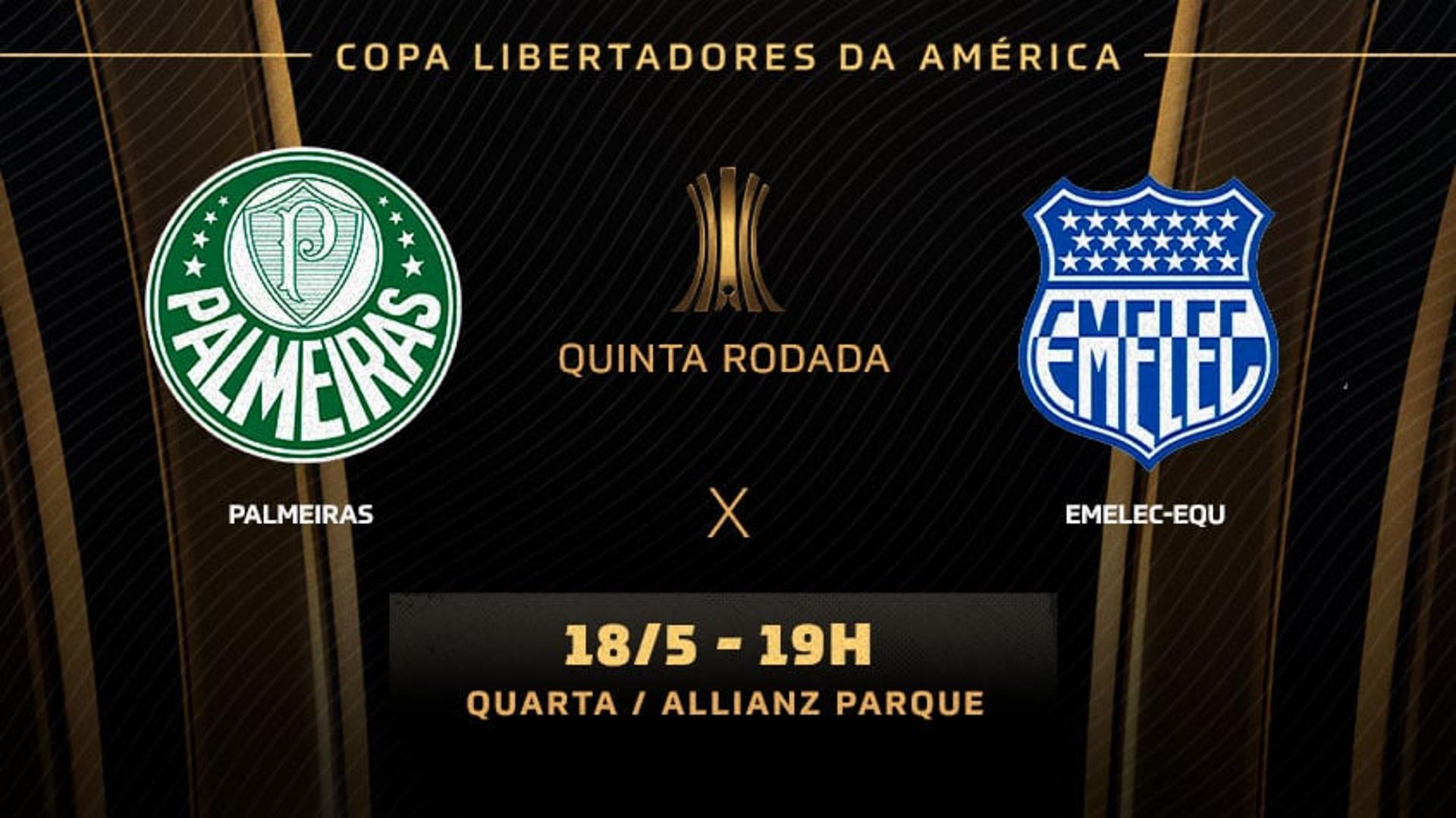 Palmeiras x Emelec-EQU