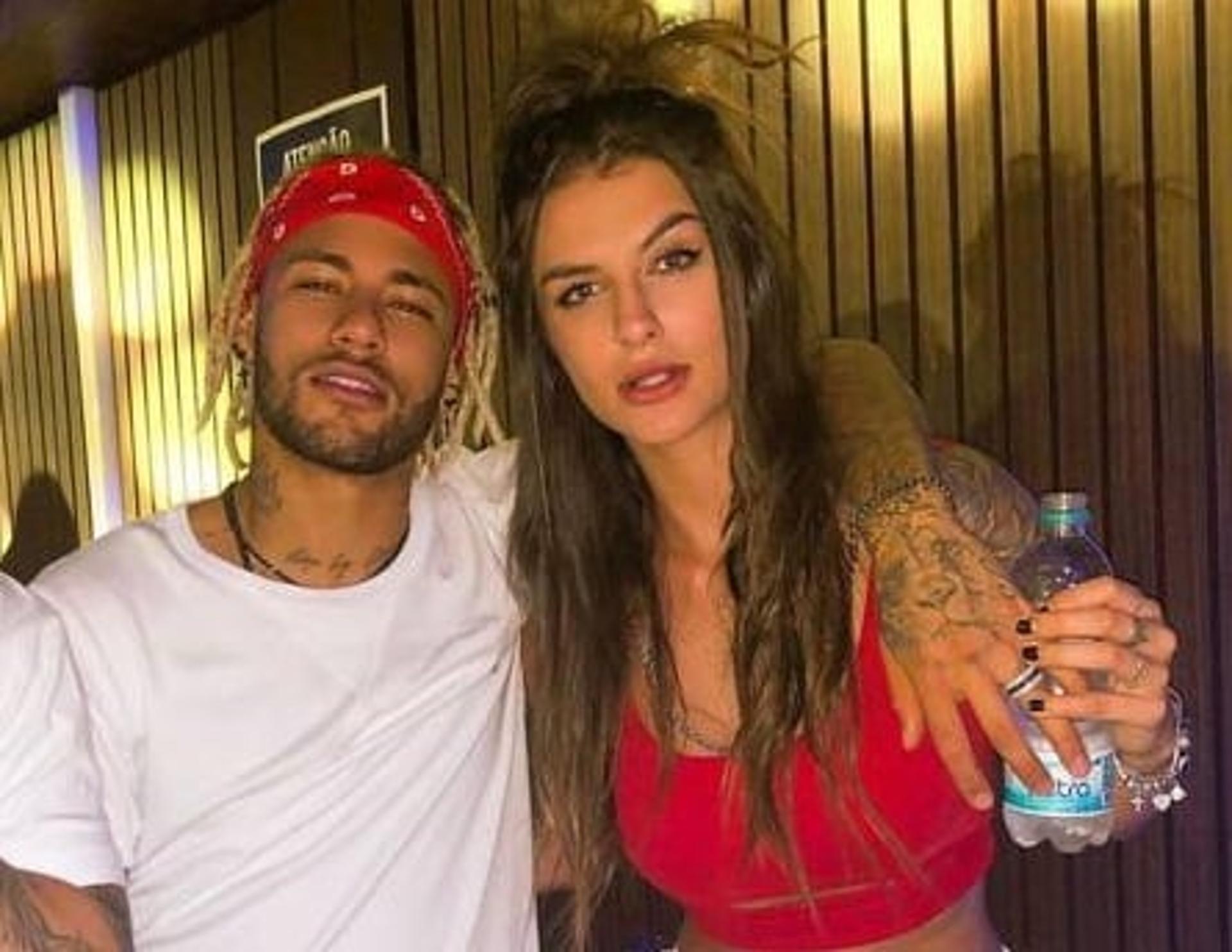 Neymar e Bárbara Labres