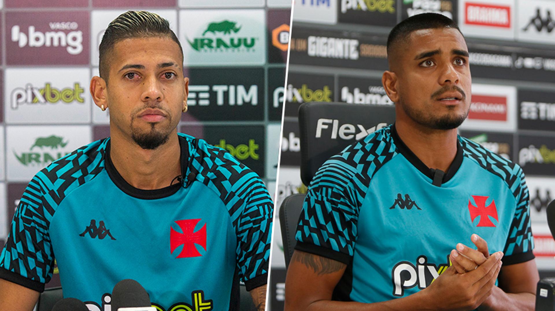 Weverton e Leo Matos