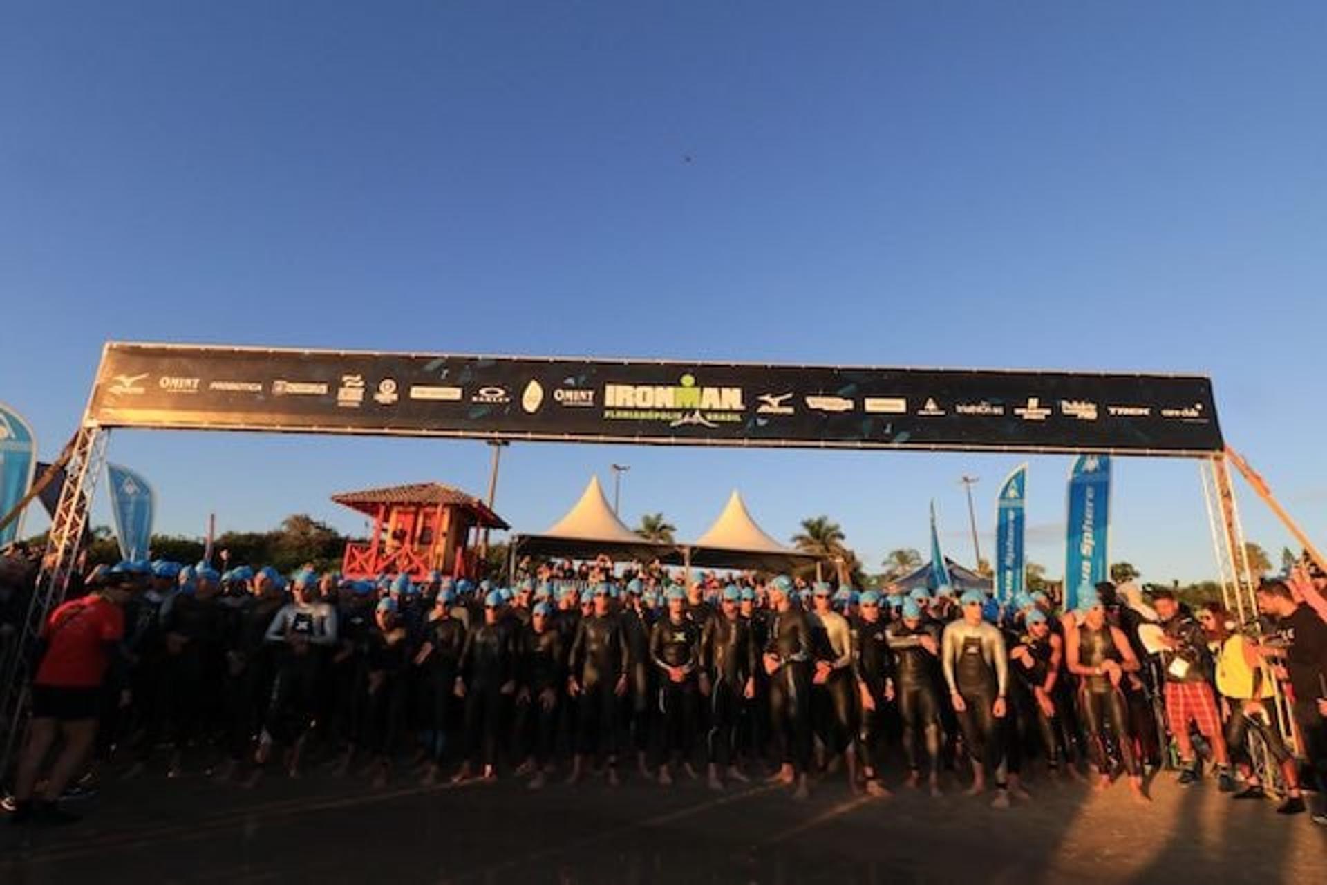 Vigésima edição do Ironman Brail vai reunir 2.203 triatletas de 34 países em Florianópolis. (Fábio Falconi/Unlimited Sports/Divulgação)