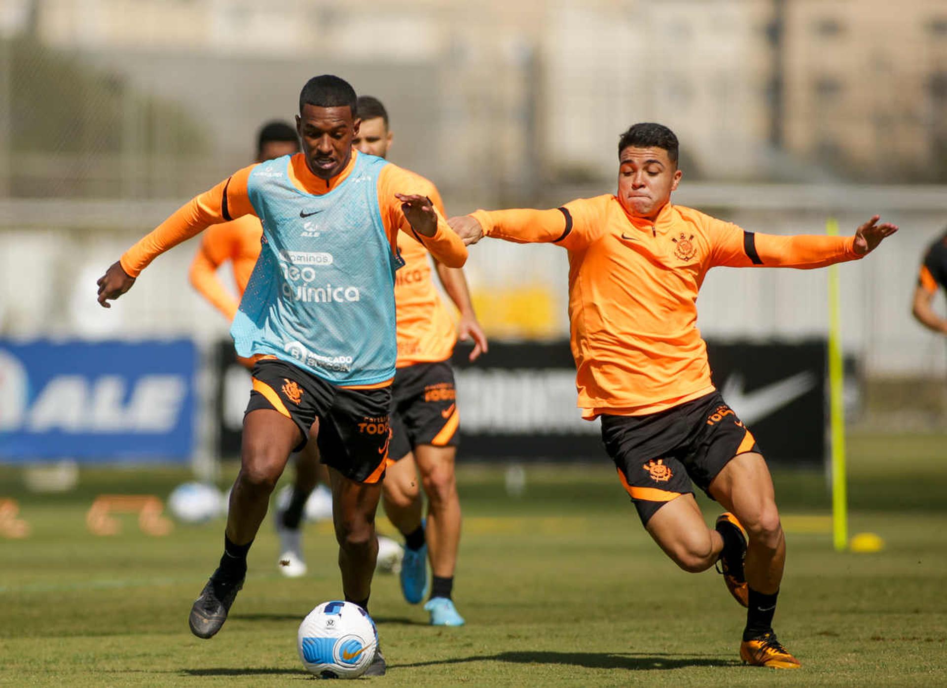 Robert Renan e Roni - Treino Corinthians 24/05