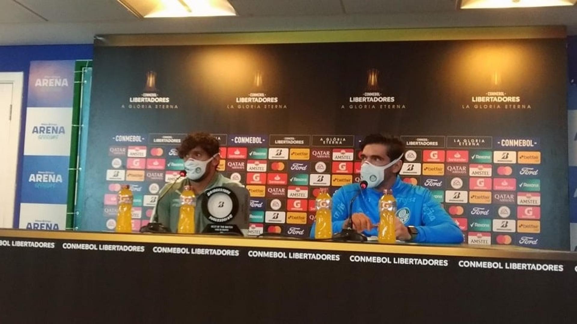 Scarpa e Abel - Coletiva Palmeiras