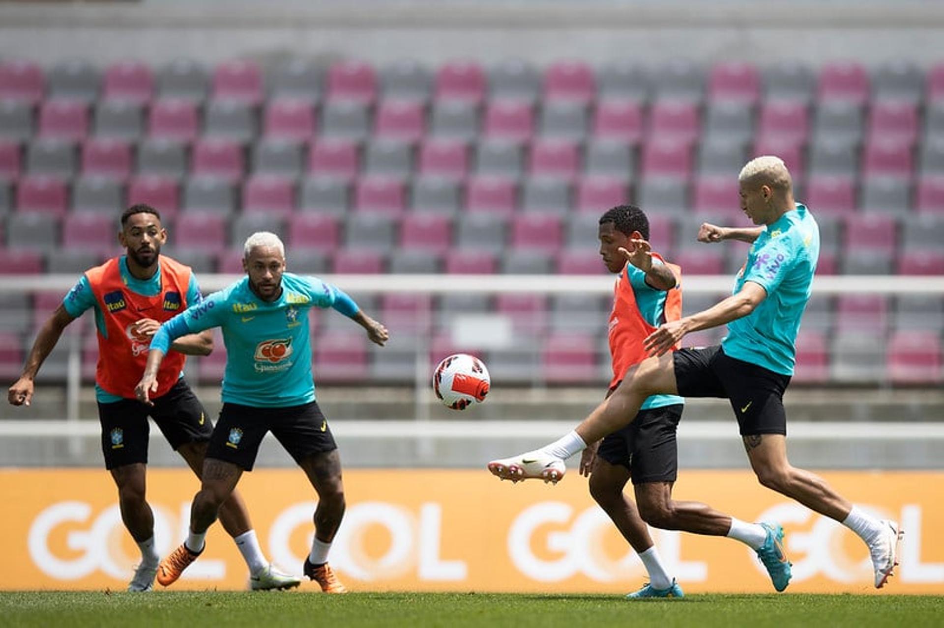 Treino Seleção Brasileira