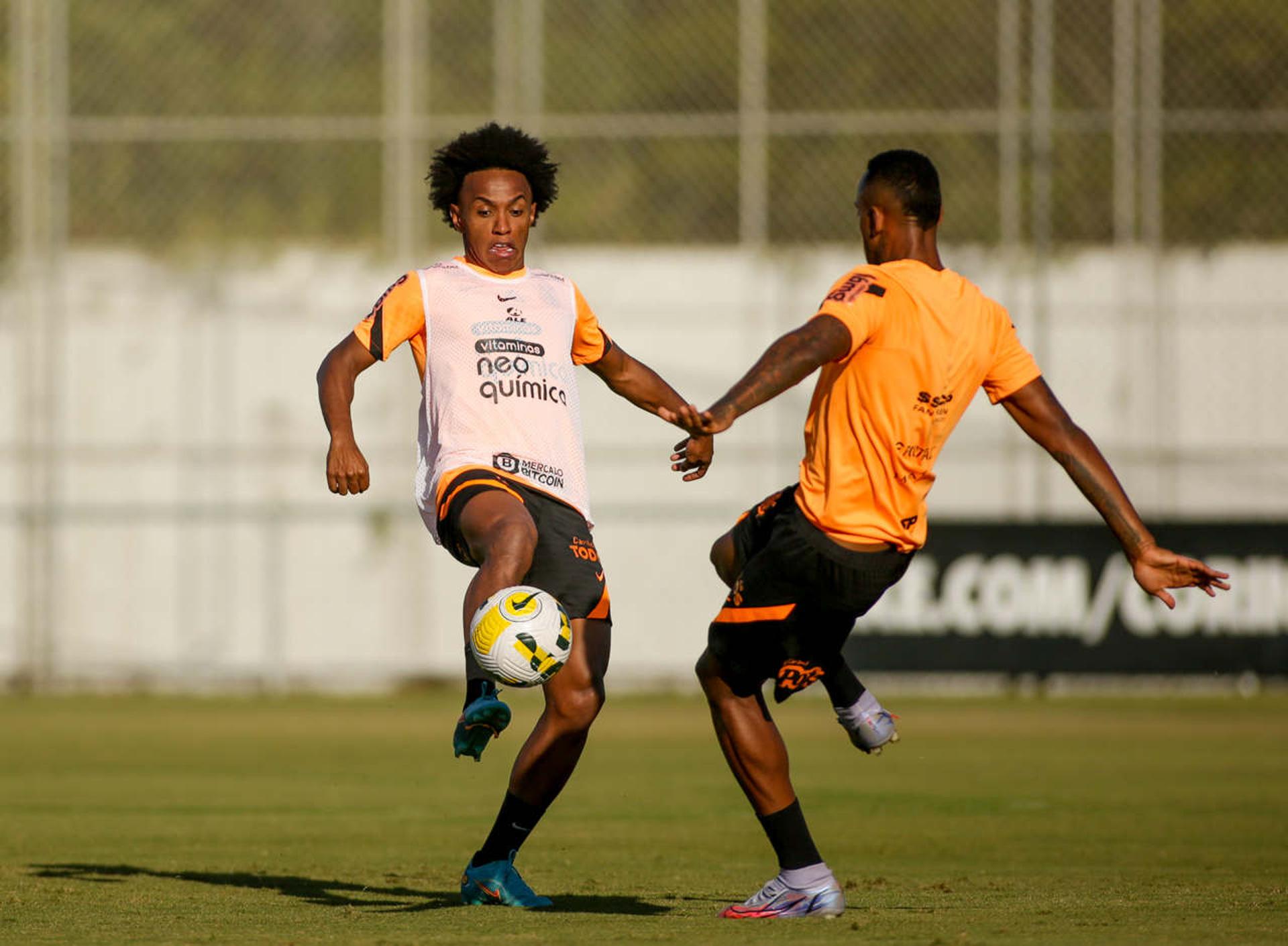 Willian - Treino Corinthians