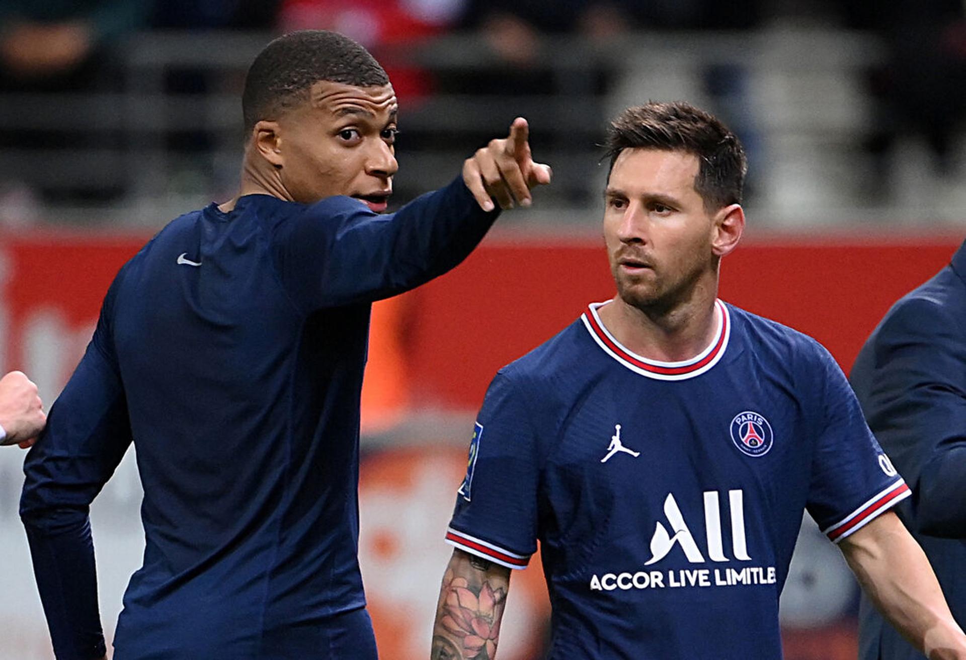 Mbappé e Messi