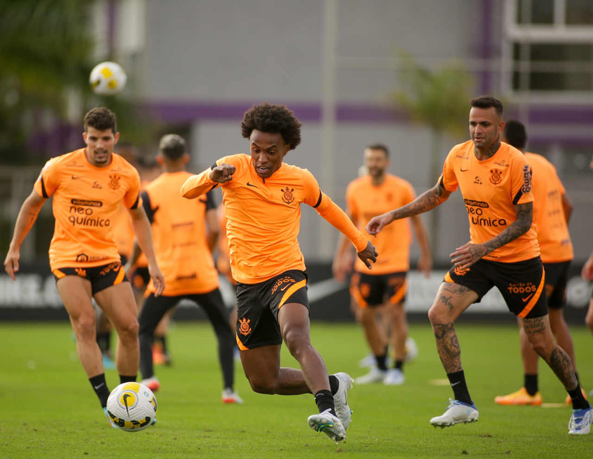 Treino Corinthians - Willian