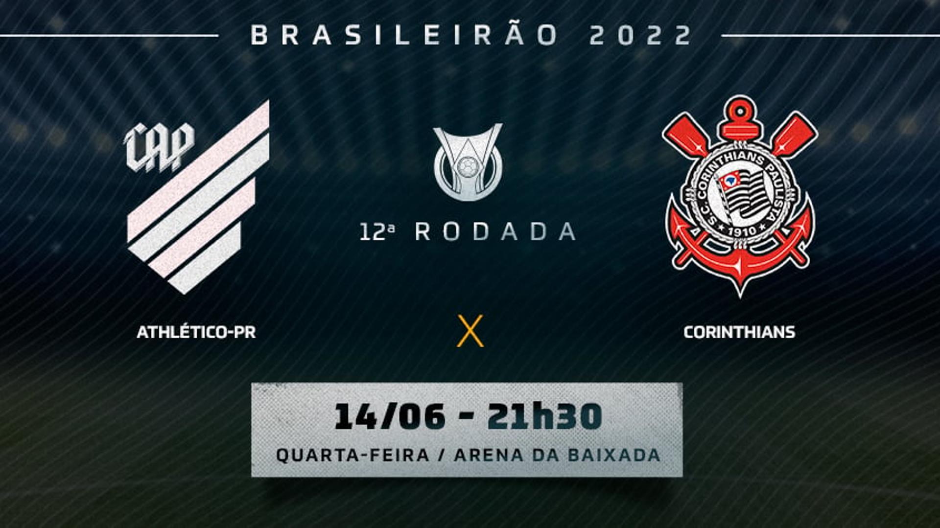 Chamada - Athlético PR x Corinthians