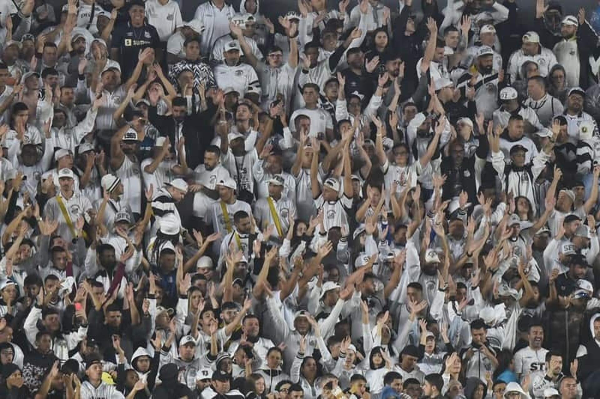 Torcida - Santos x Bragantino