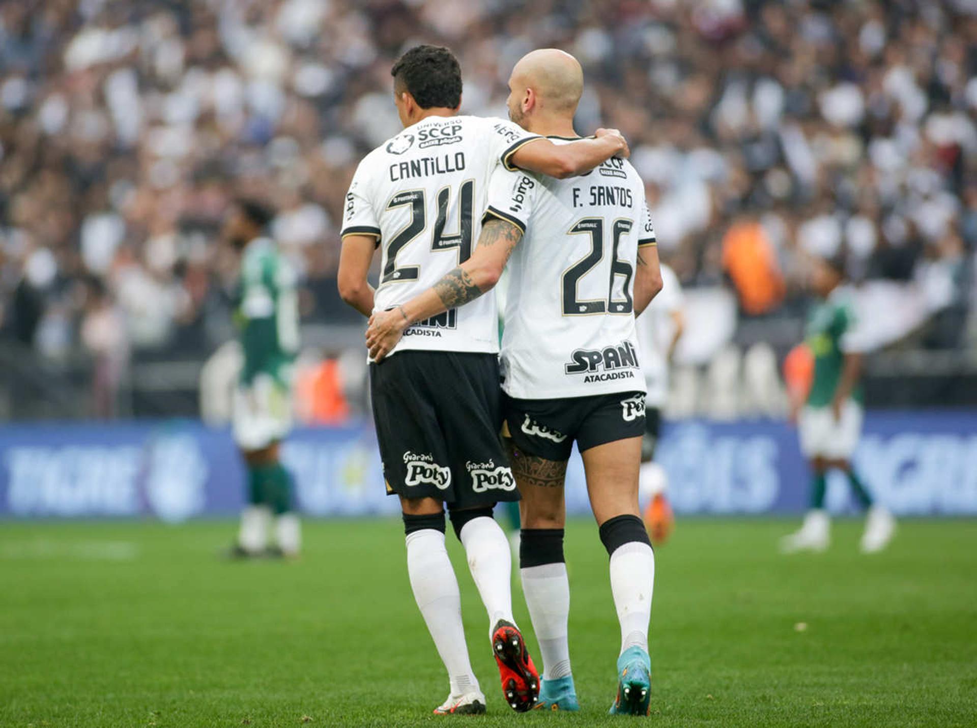 Cantillo e Fábio Santos - Corinthians x Goiás