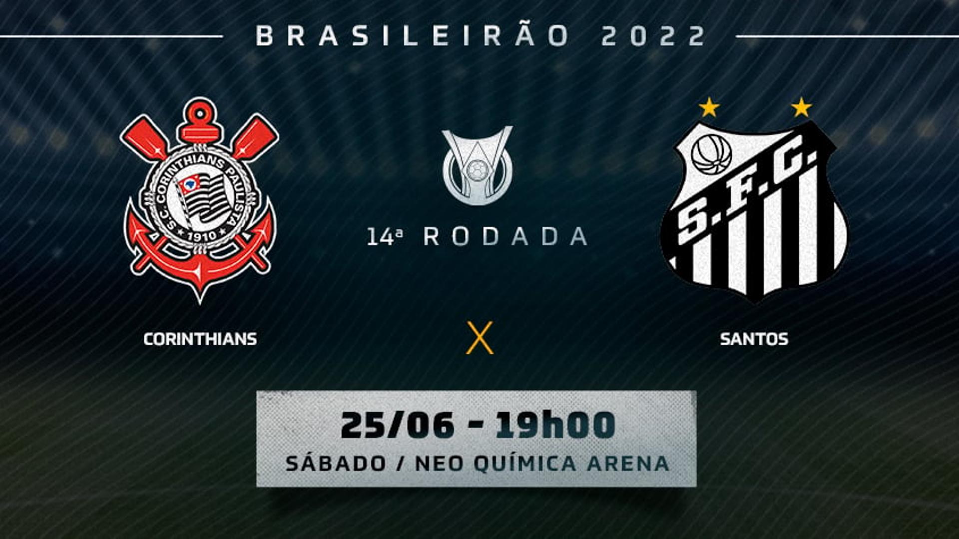 Chamada - Corinthians x Santos