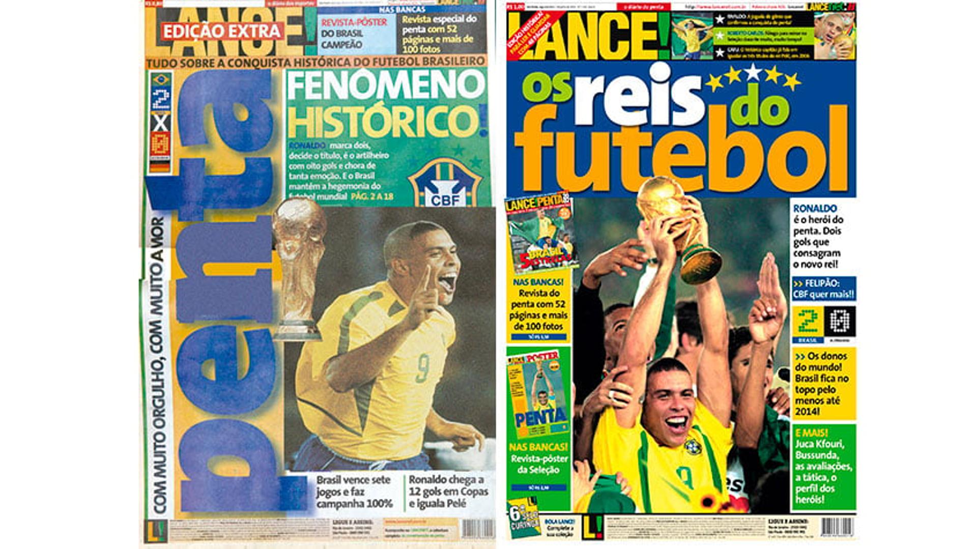 Montagem Capa copa do mundo 2002