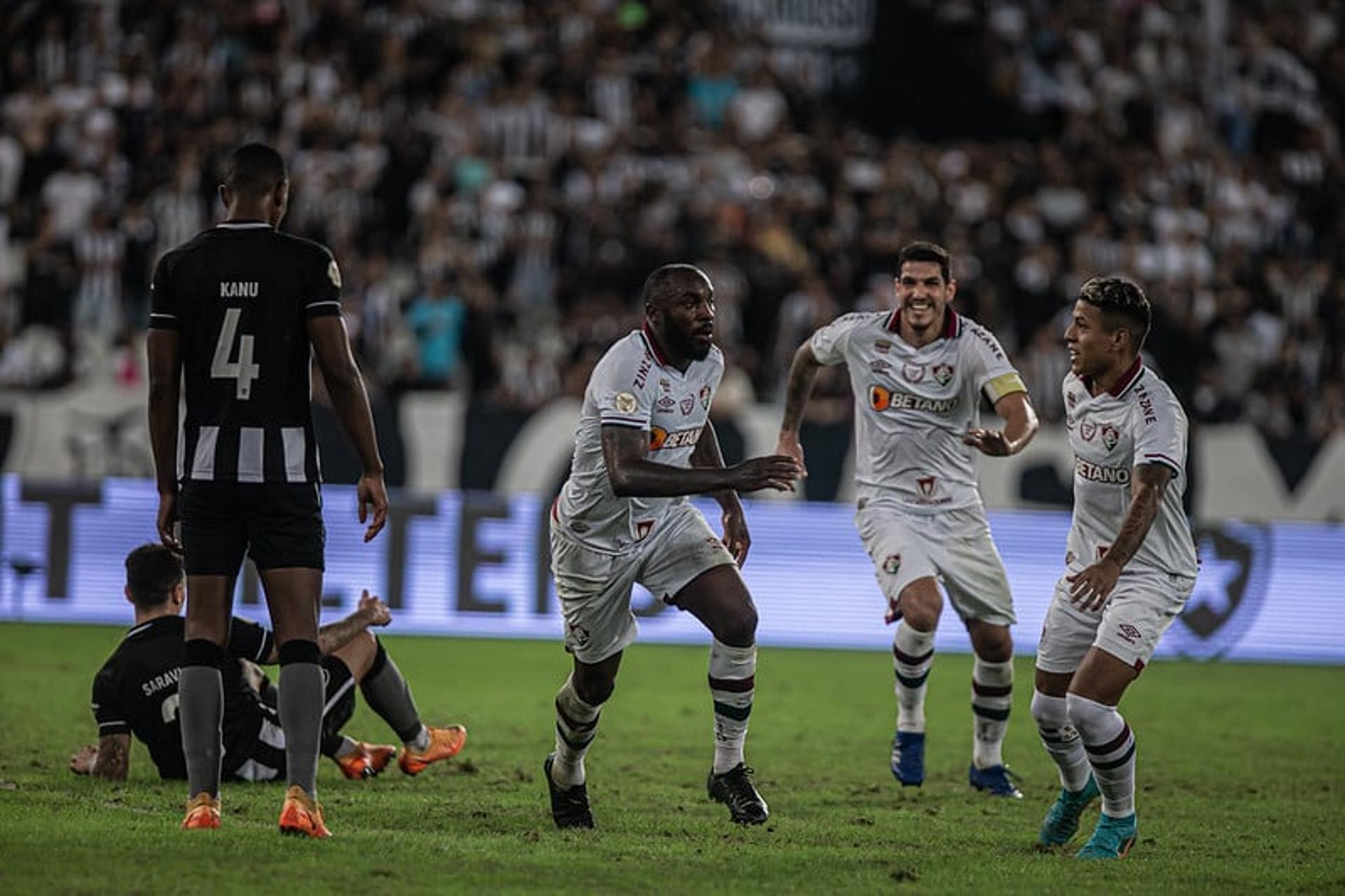 Fluminense x Botafogo - Manoel, Nino e Matheus Martins