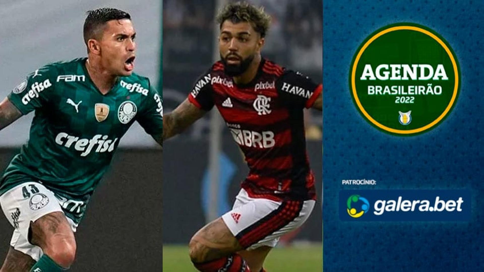 DUDU (PALMEIRAS) E GABIGOL.