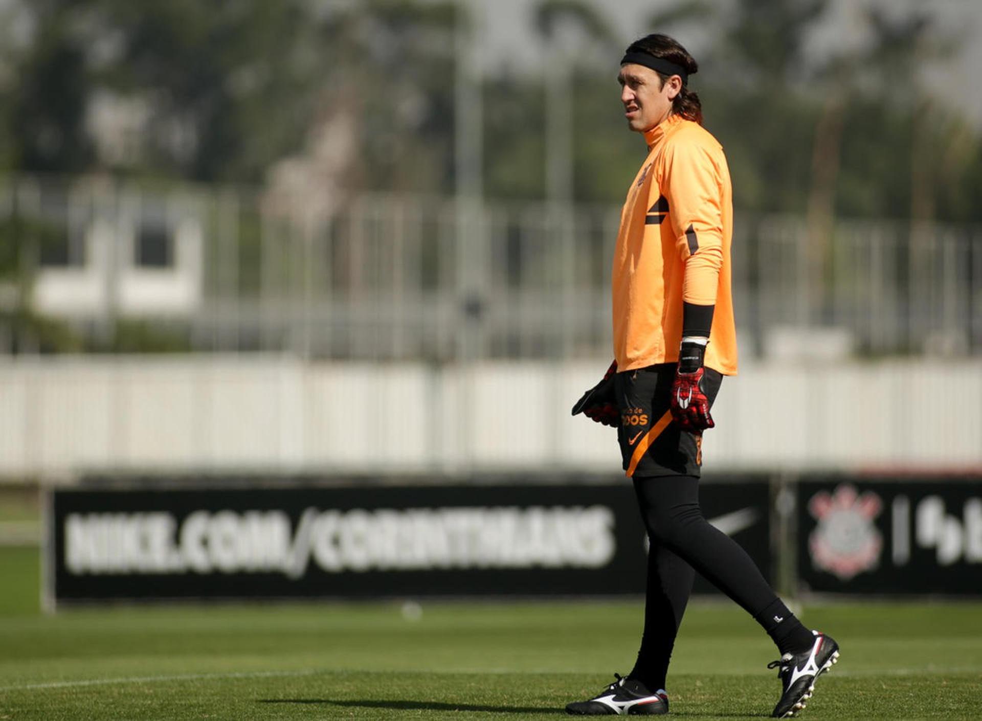 Treino Corinthians 04/07 - Cássio