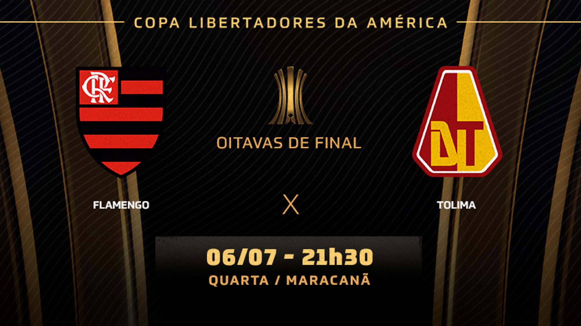 Chamada - Flamengo x Tolima