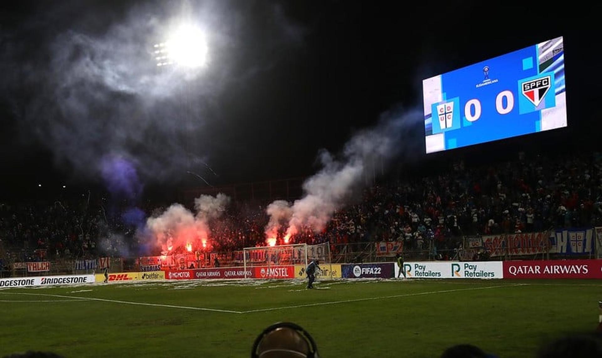 Universidad Católica x São Paulo - torcida