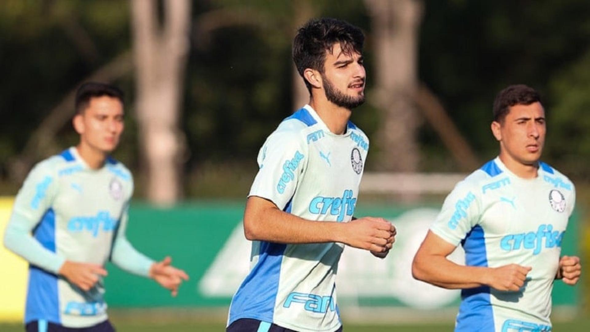 López e Merentiel - Treino Palmeiras