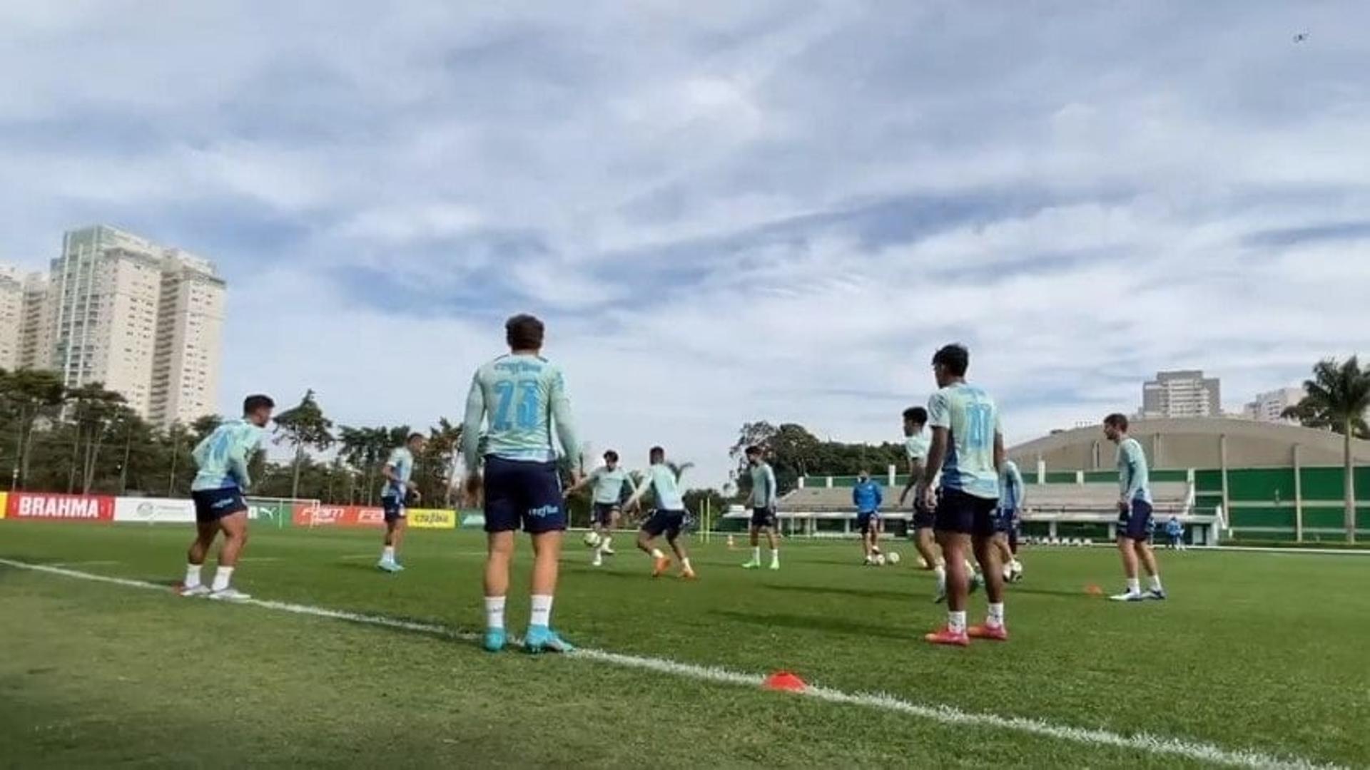 Gabriel Veron - Treino Palmeiras