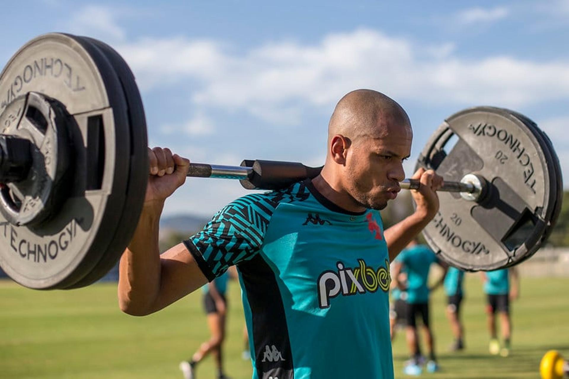 Edimar - treino do Vasco