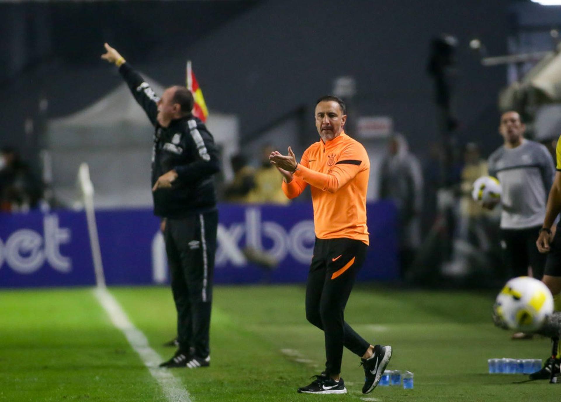 Vítor Pereira - Santos 1 x 0 Corinthians - Copa do Brasil 2022