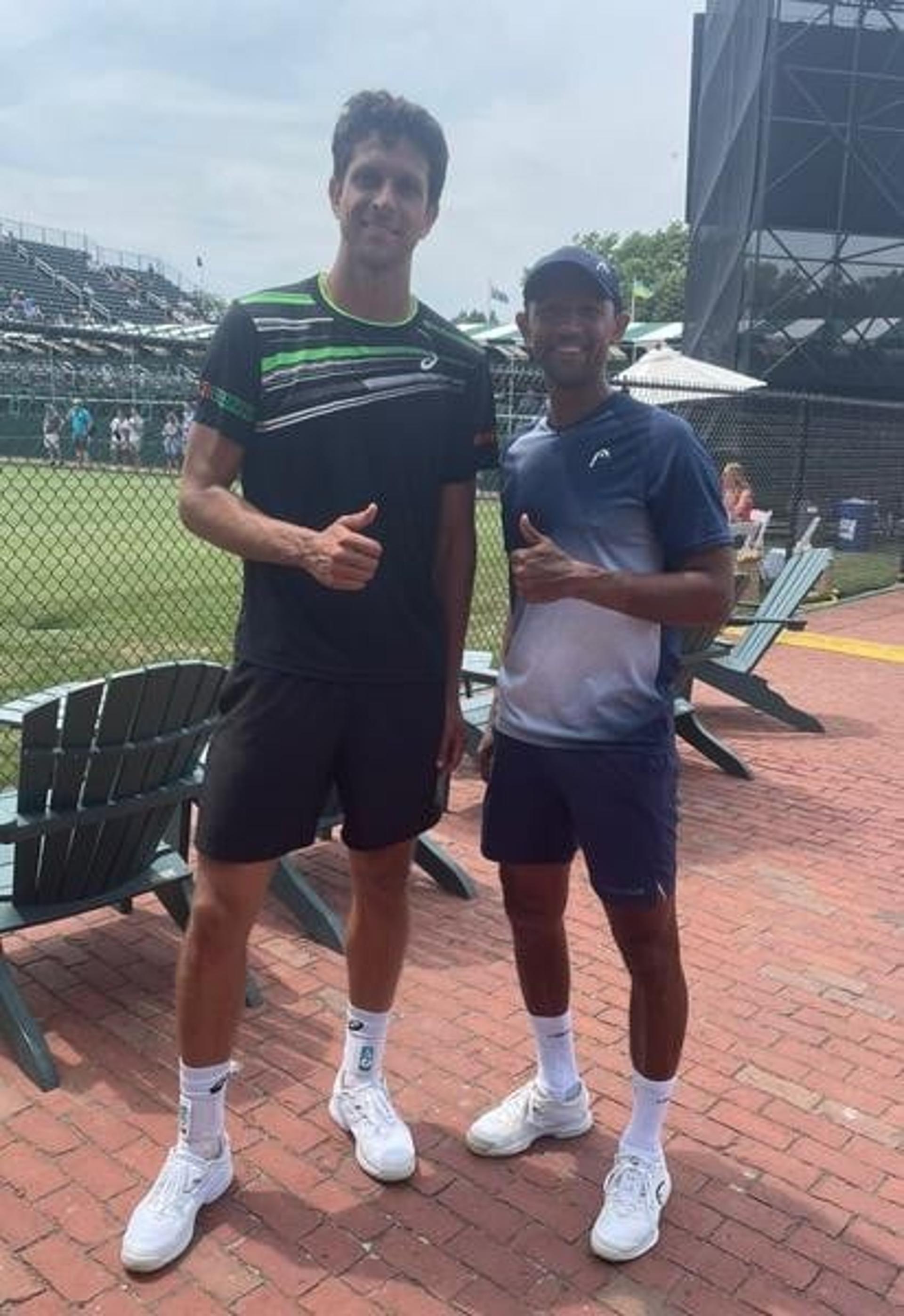 Marcelo Melo e Raven Klaasen