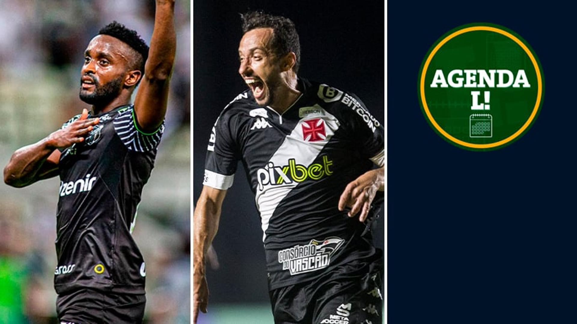 Agenda Lance! Ceará e Vasco