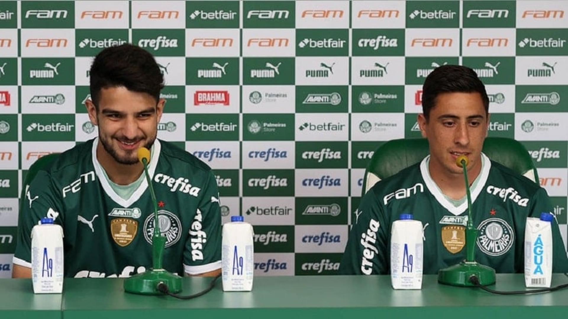 López e Merentiel - Apresentação Palmeiras