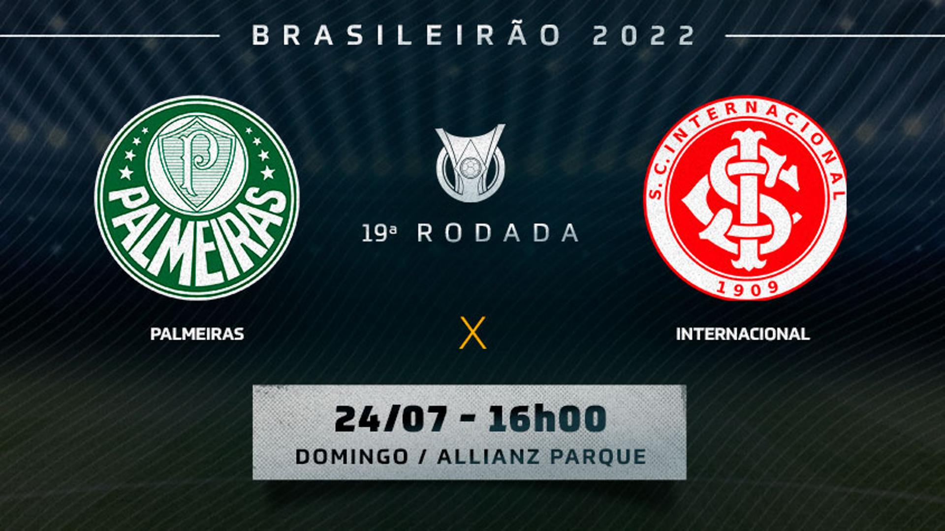 Chamada Palmeiras x Internacional