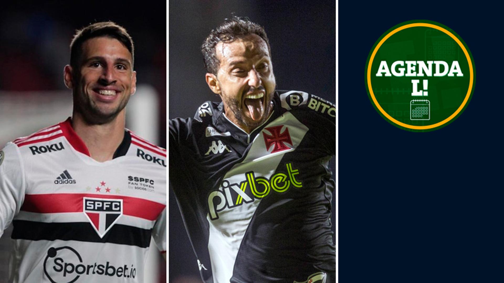 Agenda Lance! São Paulo e Vasco