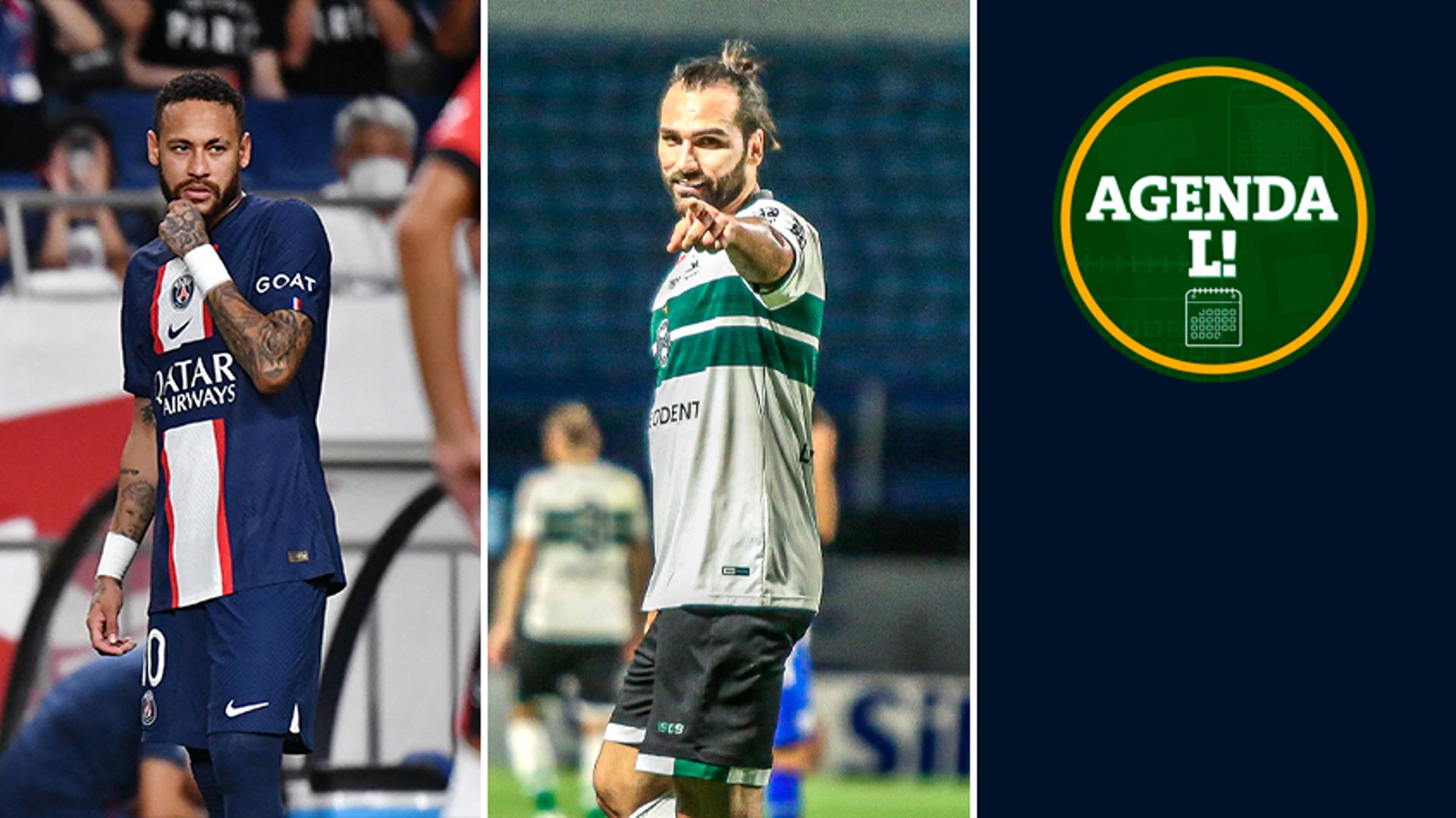 Agenda Lance! PSG e Coritiba