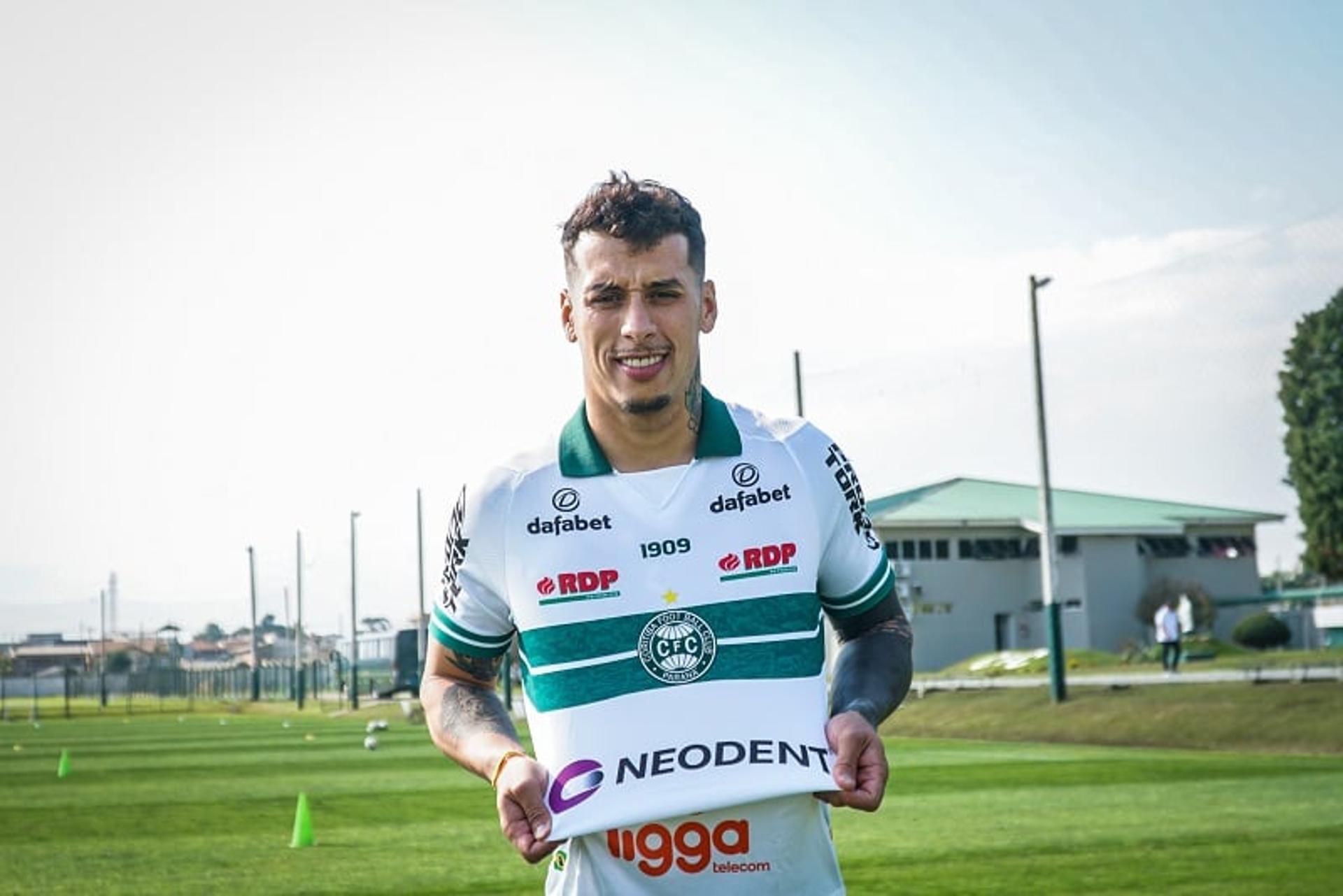 Jesús Trindade no Coritiba