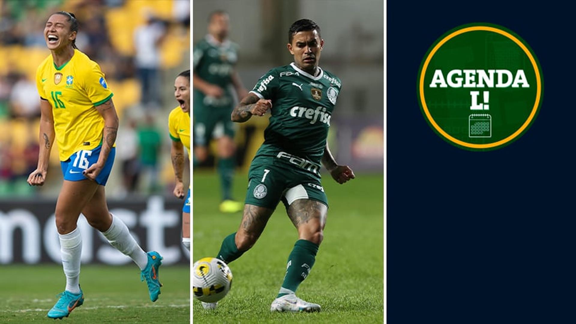 Agenda Lance! Seleção Brasileira e Palmeiras