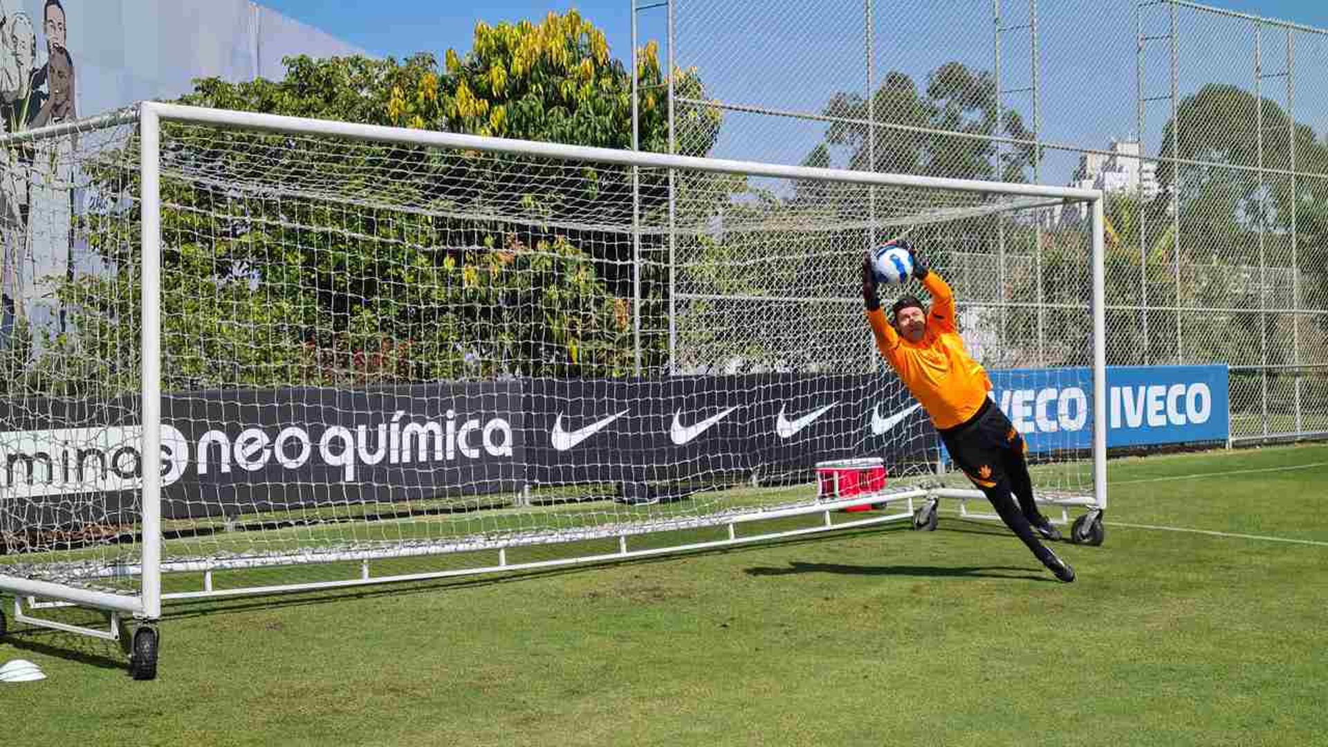 Treino Corinthians 31/07 - Cássio